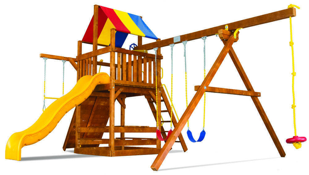 Детский игровой комплекс Цирковой Домик 2 Тент, 48 м² (Circus Funhouse II RYB)